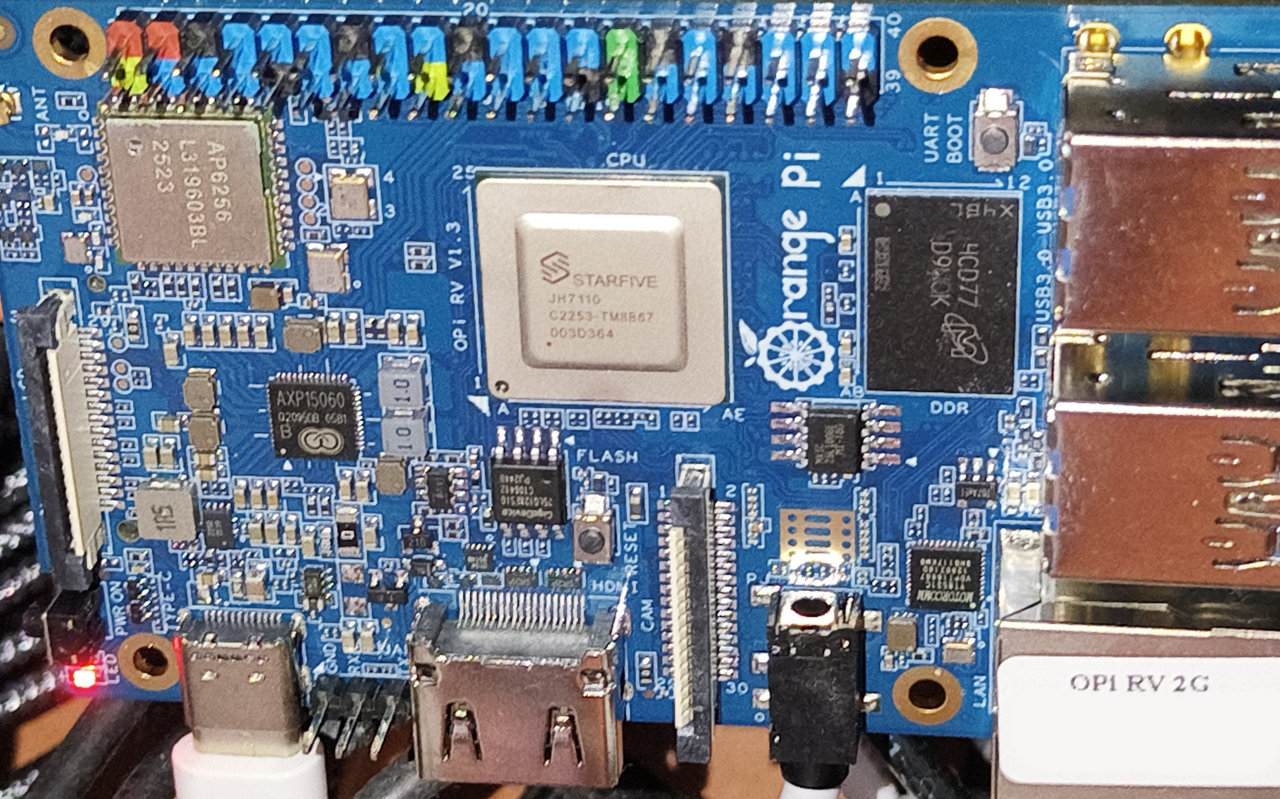 Orange Pi RV board