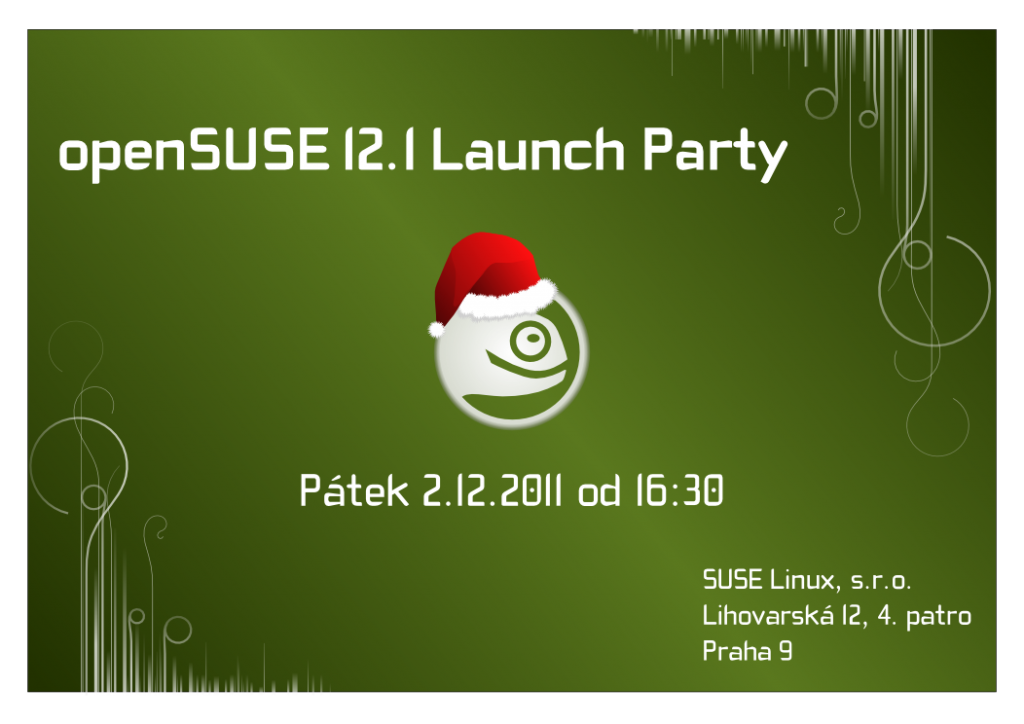 12.1 Launch Party poster